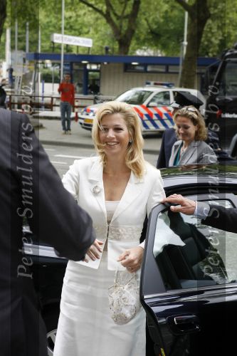 Amsterdam 16 mei 2006
Prinses Maxima bij heineken brouwerij.