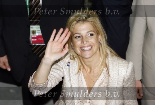 Frankfurt, 21 Juni 2006 3e wedstrijd in de poule tussen Nederland-Argentinie, eindstand 0-0
Maxima
© Foto Peter Smulders BV