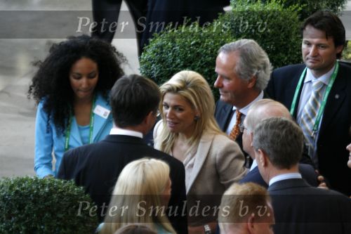 Frankfurt 21 juni 2006
Nederland tegen argentinie op de wk voetbal 2006 in duitsland.
Prinses Maxima en Jan peter Balkenende