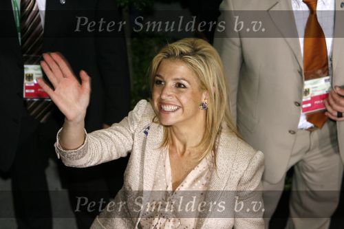 Frankfurt 21 juni 2006
Nederland tegen argentinie op de wk voetbal 2006 in duitsland.
Prinses Maxima en Prins Willem Alexander