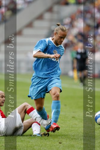 Amsterdam 13 augustus 2006
Ajax-PSV 3-1 om de johan Cruijff schaal in de arena.
Mika Vayrynen en Gabri
Peter Smulders bv