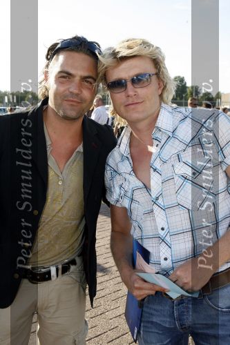 Amsterdam 14 juli 2006
Premiere Cirque du Soleil Alegria.
hans Klok met  Mike Starink