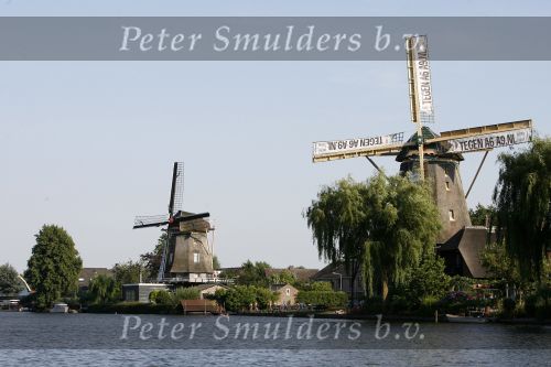 Weesp 18 juli 2006
Molen in weesp tegen aanleg A6/A9