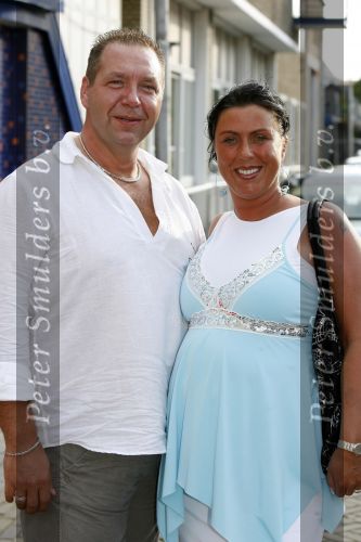 Aalsmeer 18 augustus 2006
Borrel voor oud big brother bewoners.
Mona BB zwanger met haar vriend