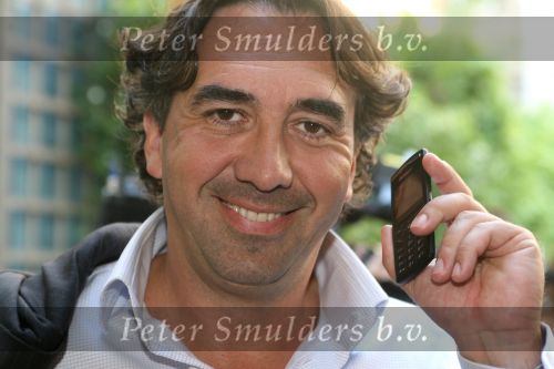 Amsterdam, 12 Juli 2006
Presentatie nieuw GSM Toestel type van Samsung X820 i.s.m. met Oger.  Nick Kouwenhoven