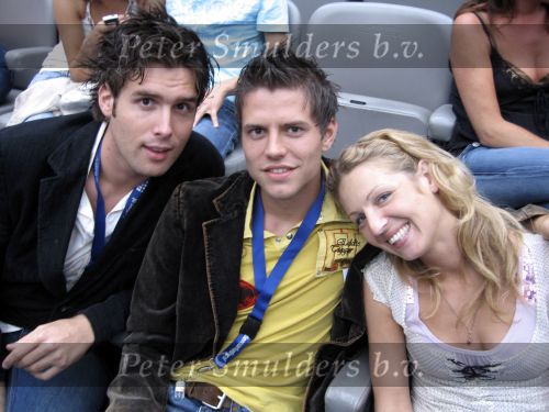 Amsterdam 22 juni 2006
Robbie Williams optreden in de arena.
Nick Simon en Debby Gerritsen
Peter Smulders bv