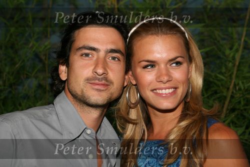 Amsterdam, 12 Juli 2006
Presentatie nieuw GSM Toestel type van Samsung X820 i.s.m. met Oger.  Nicolette v Dam met vriend
