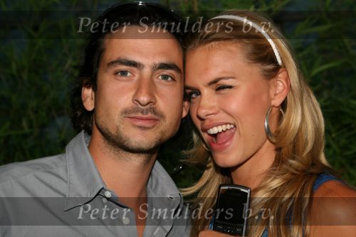 Amsterdam, 12 Juli 2006
Presentatie nieuw GSM Toestel type van Samsung X820 i.s.m. met Oger.  Nicolette v Dam met vriend