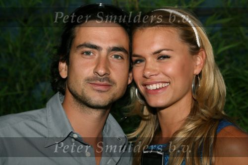 Amsterdam, 12 Juli 2006
Presentatie nieuw GSM Toestel type van Samsung X820 i.s.m. met Oger.  Nicolette v Dam met vriend