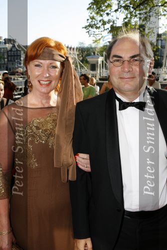 Amsterdam 15 juli 2006
Premiere Rembrandt in Carre.
Patricia Noordermeer met man Stef
