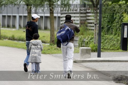 Amsterdam 2 juni 2006
Justin Kluivert op training bij de ajax jeugd. Justin is gescout door AJAX. Papa Patrick en moeder Angela waren natuurlijk bij de eerste training.  
Peter Smulders bv