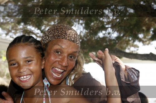 Ibiza 27 juli 2006
 Patty Brard en Joelle Gullit  op Ibiza.