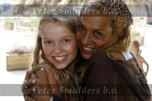 Ibiza 27 juli 2006
Patty Brard  en dochter Wim Kieft  op Ibiza.