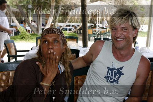 Ibiza 27 juli 2006
Patty Brard  en   Wim Kieft  op Ibiza.
