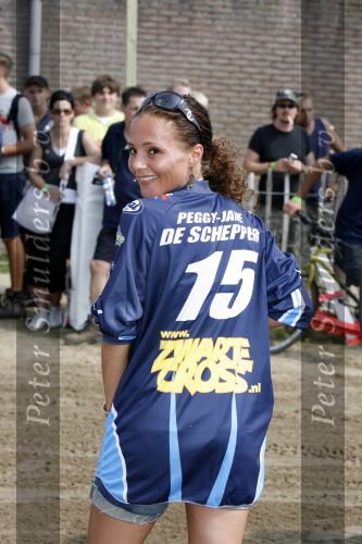 Lichtenvoorde 23 juli 2006
De zwarte cross met diverse BN ers.
Peggy Jane de Schepper