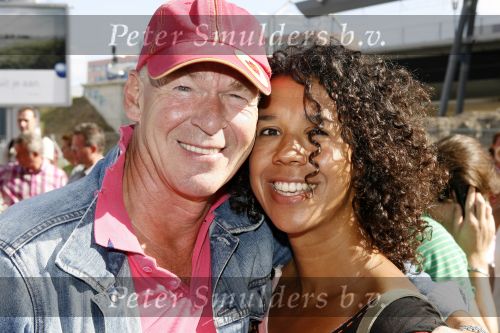 Amsterdam 15 juli 2006
Premiere K3 in pathe arena.
Peter Faber met petje en vrouw en kinderen