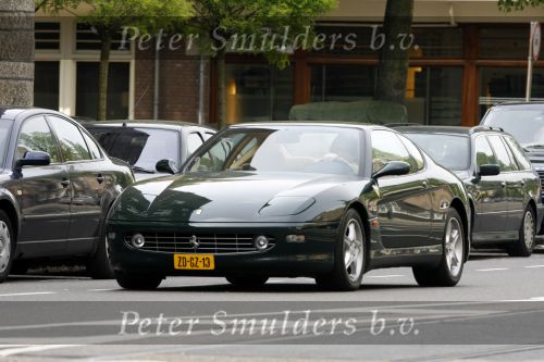 Amsterdam 7 juni 2006
Prins Bernhard jr in de oude ferrari van zijn opa Prins Bernhrad
Peter Smulders bv