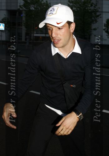 Schiphol 26 juni 2006
Aankomst nederlands elftal na wk.
Rafael v d Vaart
Peter Smulders bv