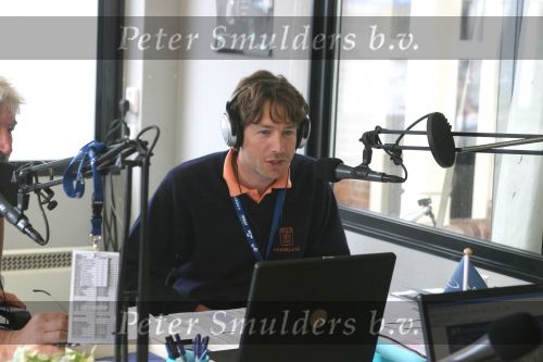 Zandvoort, 10 augustus 2006
KLM Dutch open golf 2006 Op de Kennemer golfclub
Ramon v Wingerden als intern radioverslaggever
