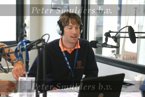 Zandvoort, 10 augustus 2006
KLM Dutch open golf 2006 Op de Kennemer golfclub
Ramon v Wingerden als intern radioverslaggever