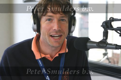 Zandvoort, 10 augustus 2006
KLM Dutch open golf 2006 Op de Kennemer golfclub
Ramon v Wingerden als intern radioverslaggever