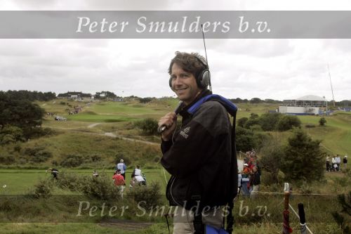 Zandvoort, 10 augustus 2006
KLM Dutch open golf 2006 Op de Kennemer golfclub
Ramon v Wingerden als intern radioverslaggever