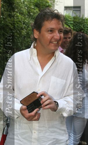 Amsterdam, 12 Juli 2006
Presentatie nieuw GSM Toestel type van Samsung X820 i.s.m. met Oger.  Rene Froger