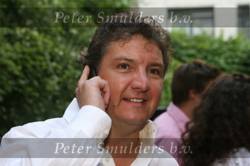 Amsterdam, 12 Juli 2006
Presentatie nieuw GSM Toestel type van Samsung X820 i.s.m. met Oger.  Rene Froger