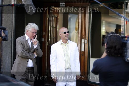 AMSTERDAM 18 juli 2006
Rob Kamphues maakt opnames voor het nieuwe KRO autoprogramma PK.