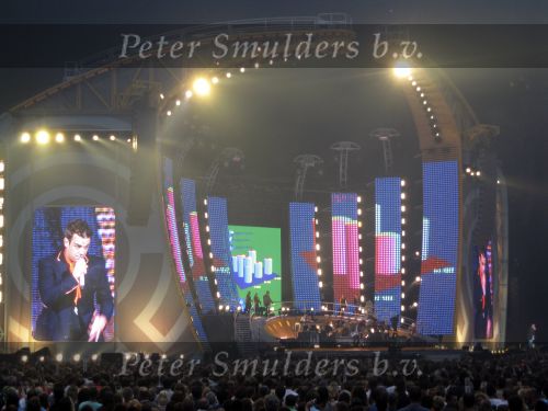 Amsterdam 22 juni 2006
Robbie Williams optreden in de arena.
het podium
Peter Smulders bv