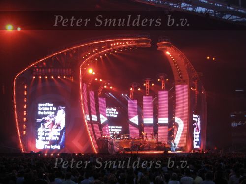Amsterdam 22 juni 2006
Robbie Williams optreden in de arena.
het podium
Peter Smulders bv