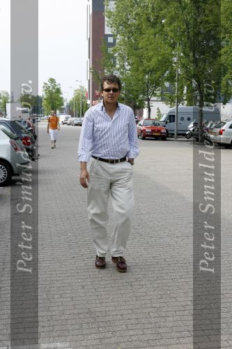 Amsterdam 19 juli 2006
Robert ten Brink op straat.