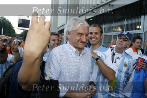 Frankfurt 21 juni 2006
Nederland Argentinie tijdens de WK in duitsland.
Rudi Voller