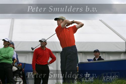Zandvoort, 10 augustus 2006
KLM Dutch Golf Open 2006 Kennemer golfclub
Rutger Buschow van de Eindhovensche Golfclub die mee mocht doen omdat hij een 2e plaats had veroverd tijdens het NK Strokeplay Heren 2006 op Houtrak achter Tim Sluiter