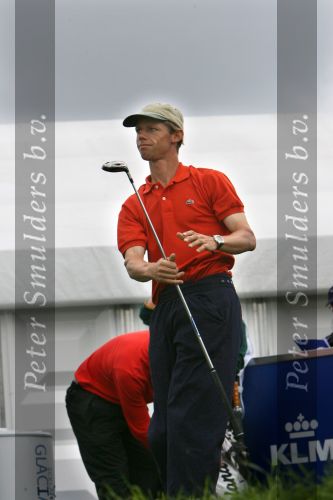 Zandvoort, 10 augustus 2006
KLM Dutch Golf Open 2006 Kennemer golfclub
Rutger Buschow van de Eindhovensche Golfclub die mee mocht doen omdat hij een 2e plaats had veroverd tijdens het NK Strokeplay Heren 2006 op Houtrak achter Tim Sluiter