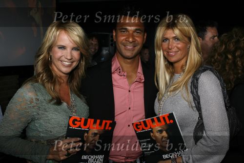 Amsterdam 19 mei 2006
Presentatie blad Gullit in vak zuid.
Ruud met Estelle en Linda de Mol