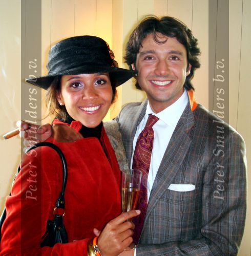 Amsterdam 20 Juli 2006
Sander Lusink samen met zijn vriendin Ellen Burke
