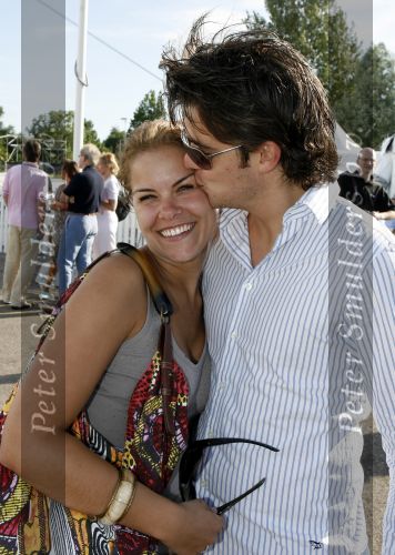 Amsterdam 14 juli 2006
Premiere Cirque du Soleil Alegria.
Sara Bus met vriend