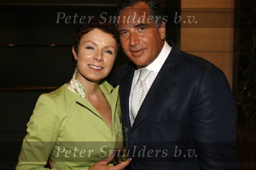 Amsterdam 14 juni 2006
Haringparty wegener en het Hilton.
 Suze Mens met Roberto payer
Peter Smulders bv