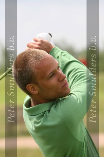 Halfweg, 4 Augustus 2006
Eerste ronde NK Strokeplay Heren op golfbaan 
Taco Remkema