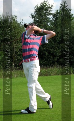 Halfweg, 5 Augustus 2006
Tweede ronde NK Strokeplay Heren op golfbaan 
Tim Sluiter