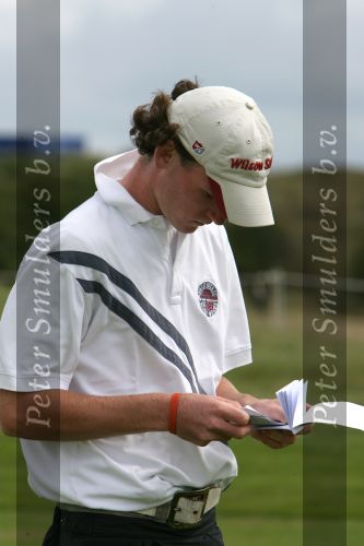 Zandvoort, 10 Augustus 2006
1e dag Dutch KLM Open golf 2006
Tim Sluiter ( Beste amateur )