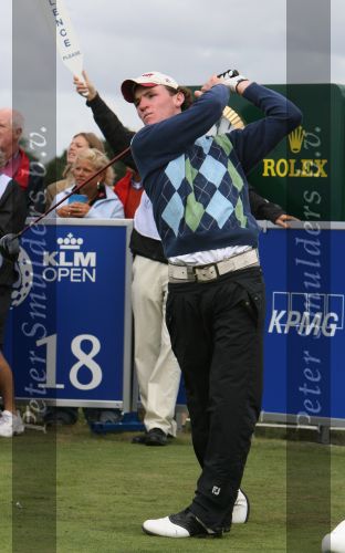 Zandvoort, 10 Augustus 2006
1e dag Dutch KLM Open golf 2006
Tim Sluiter ( Beste amateur )