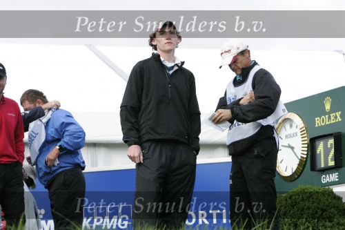 Zandvoort, 10 Augustus 2006
1e dag Dutch KLM Open golf 2006
Tim Sluiter ( Beste amateur )