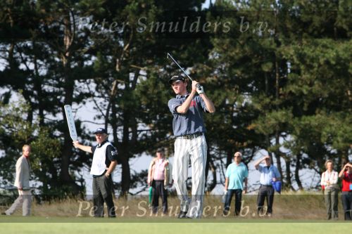 Zandvoort, 13 Augustus 2006
Finaledag Dutch KLM Open golf 2006
Tim Sluiter ( Beste amateur ) met Simon Dyson, Richard Green, Damien McGrane en Robbie v Erven Dorens