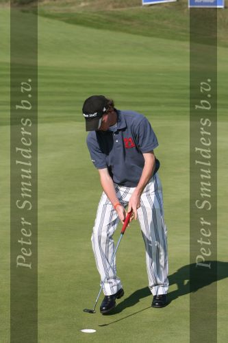 Zandvoort, 13 Augustus 2006
Finaledag Dutch KLM Open golf 2006
Tim Sluiter ( Beste amateur )