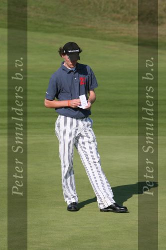 Zandvoort, 13 Augustus 2006
Finaledag Dutch KLM Open golf 2006
Tim Sluiter ( Beste amateur )