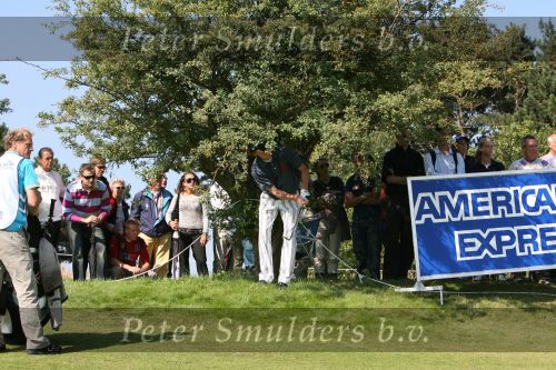 Zandvoort, 13 Augustus 2006
Finaledag Dutch KLM Open golf 2006
Tim Sluiter ( Beste amateur ) in lichte problemen