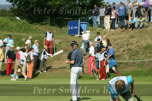 Zandvoort, 13 Augustus 2006
Finaledag Dutch KLM Open golf 2006
Tim Sluiter ( Beste amateur )