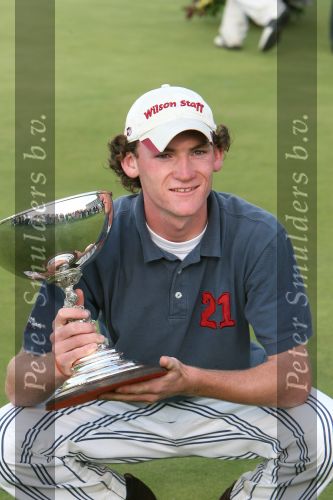 Zandvoort, 13 Augustus 2006
Finaledag Dutch KLM Open golf 2006
Tim Sluiter ( Beste amateur )